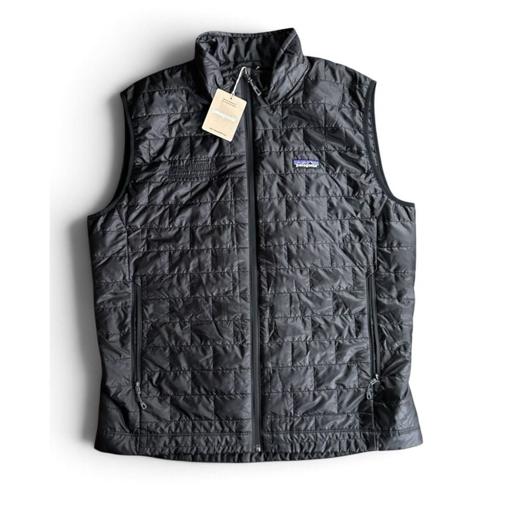 Patagonia Nano Puff Lightweight Insulated Vest Men's Size Large L 84242 "LOGO"
